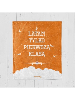 Blanket I fly only first class