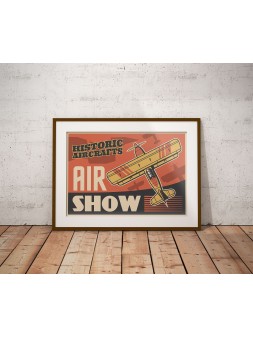 Plakat Retro Air Show