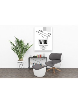 Picture map wroclaw airport...