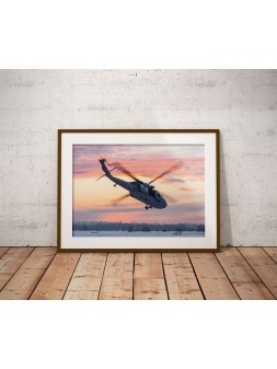 Poster Helicopter Sikorsky...