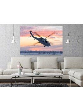 Foto obraz Śmigłowiec...