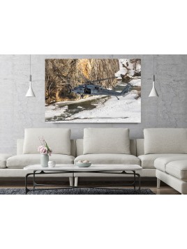 Foto obraz Śmigłowiec...