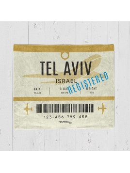 Luggage tag Tel Aviv