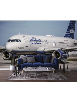 Wall mural Airbus A320 Jet...