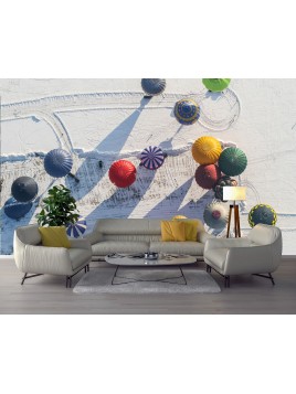 Wall mural Wallpaper Balloons