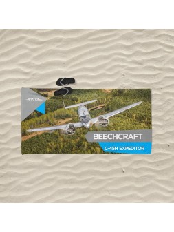 Ręcznik plażowy Beechcraft...