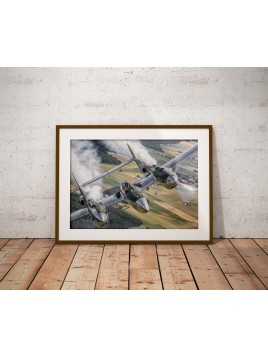 P-38 Lightning Poster
