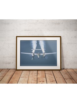 P-38 Lightning Poster
