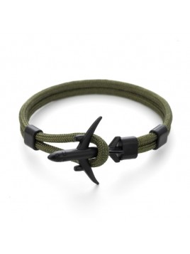 Bracelet with airplane