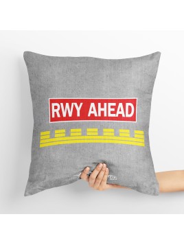 Runway Ahead Pillow