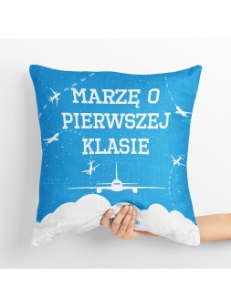 Pillow I dream of first class