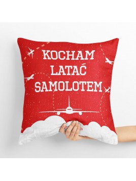 Poduszka Kocham latać...