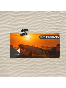 Ręcznik plażowy P-51 Mustang