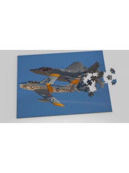 Photo Aerial Puzzle F-35...