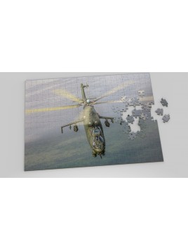 Foto Puzzle Lotnicze Mi-24