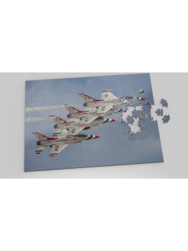 Foto Puzzle Lotnicze F-16...
