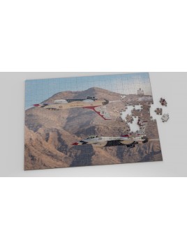 Photo Aerial Puzzle F-16...