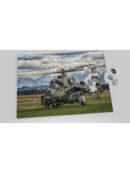 Photo Aerial Puzzle Mi-24