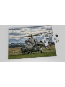 Foto Puzzle Lotnicze Mi-24