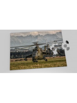 Foto Puzzle Lotnicze Mi-24