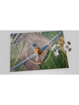 Photo Aerial Puzzle P-51...