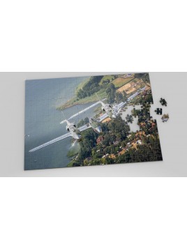 Photo Aerial Puzzle P-38...