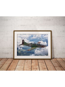 Poster Pilatus PC-9