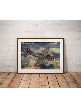 Poster Pilatus PC-9