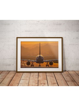 Poster Sunset at Kraków...