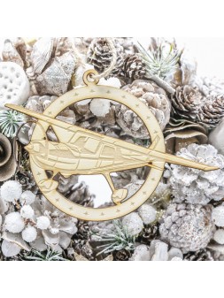 Ozdoba na choinkę Cessna