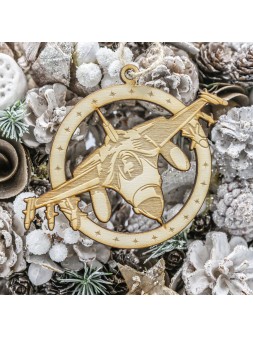 Ozdoba na choinkę F-16