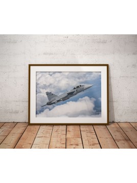 Poster JAS-39 Gripen Czech...