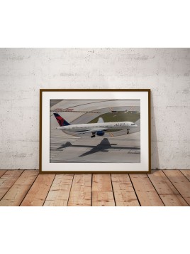 Delta Airlines poster at...