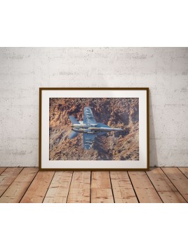 F-18 Hornet Poster in...