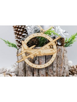 Ozdoba na choinkę C-130...