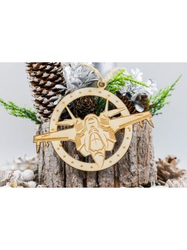 Ozdoba na choinkę F-35