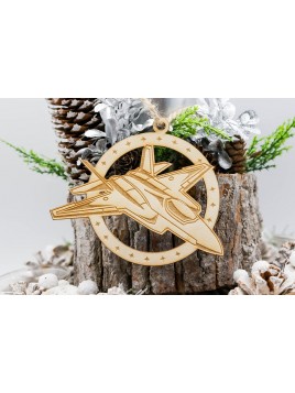 Ozdoba na choinkę F-22 Raptor