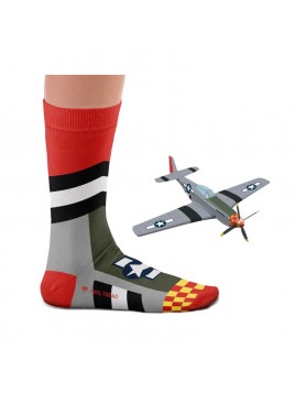 Skarpetki P-51 Mustang Old...