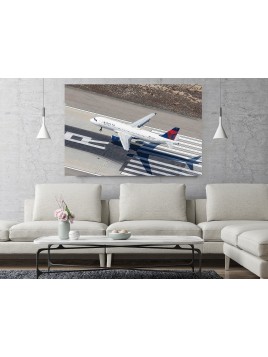 Foto obraz Airbus A320 Delta