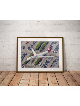 Plakat Airbus A350 Virgin...