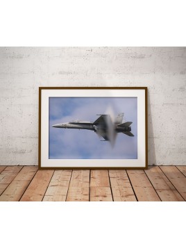 Poster F-18 Hornet