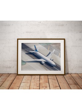 Plakat Boeing 777 China...