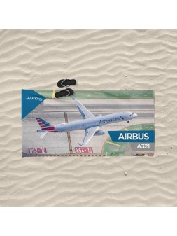 Ręcznik plażowy Airbus A321