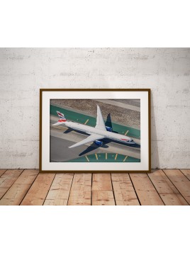 Plakat Airbus A350 British...