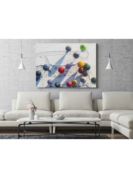 Balloons in the snow