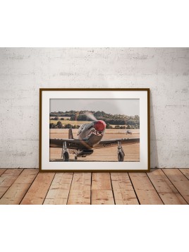 Poster P-51 Mustang