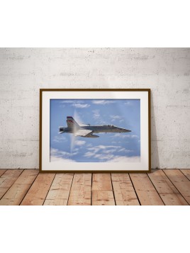 Plakat F-18 Hornet