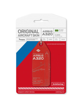 Brelok Airbus A320 TAM PR-MAP