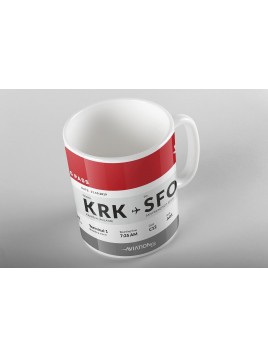 Kubek Karta Pokładowa